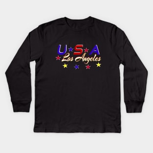 Los Angeles International surfing festival 2020 Kids Long Sleeve T-Shirt